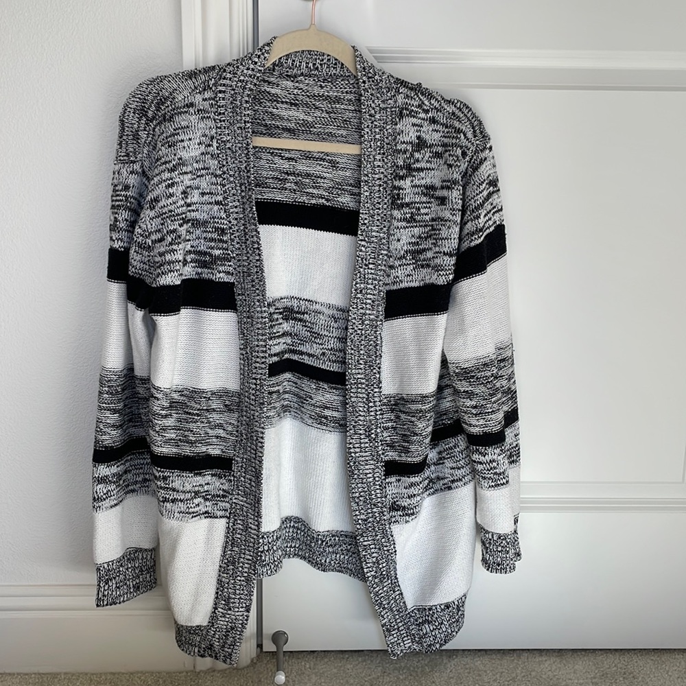 GeGekoko Womens Color Block Cardigan